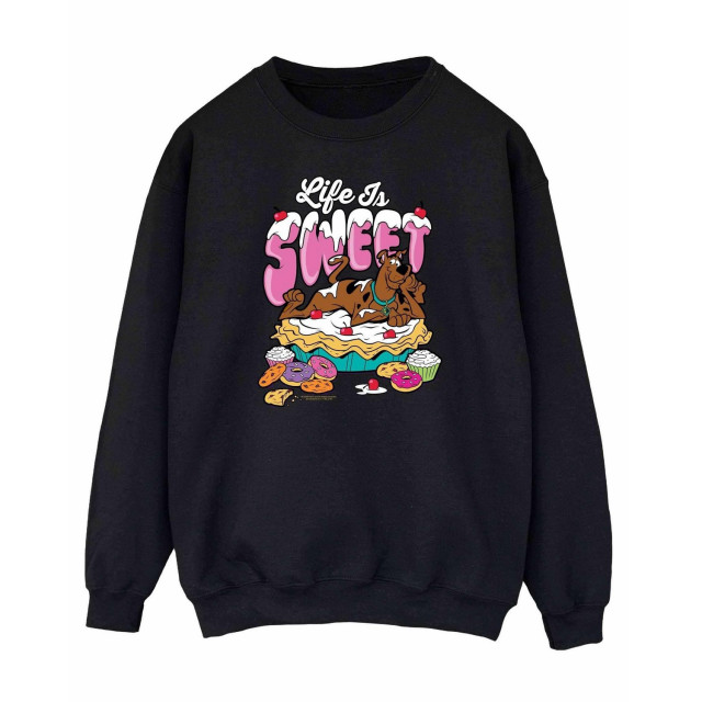 Li-cense Scooby doo dames life is sweet sweatshirt UTBI1992_black large