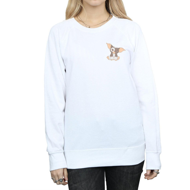 Li-cense Gremlins dames gizmo borst sweatshirt UTBI19973_white large