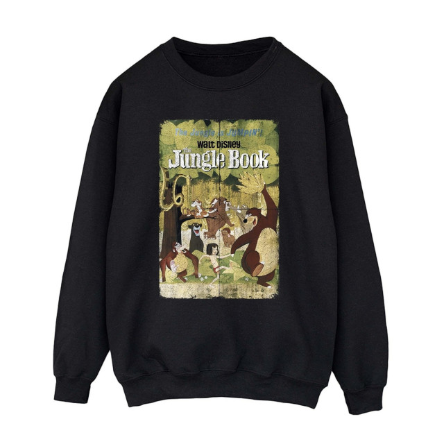 Li-cense Jungle book dames retro poster sweatshirt UTBI1982_black large