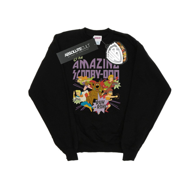 Li-cense Scooby doo dames the amazing scooby sweatshirt UTBI1980_black large