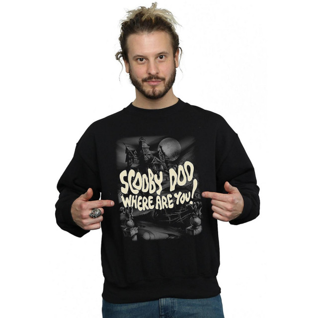 Li-cense Scooby doo heren waar ben je? castle sweatshirt UTBI1975_black large
