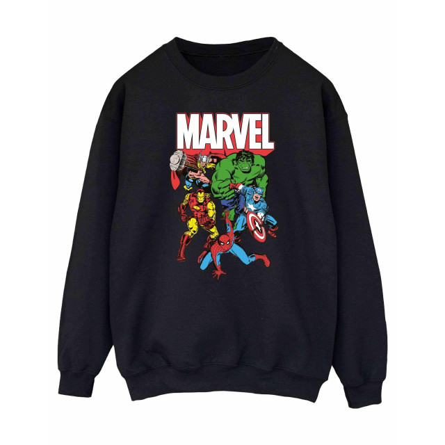 Li-cense Marvel comics dames groeps shot sweatshirt UTBI1971_black large