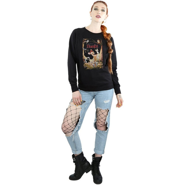 Li-cense Bambi dames retro poster sweatshirt UTBI1959_black large