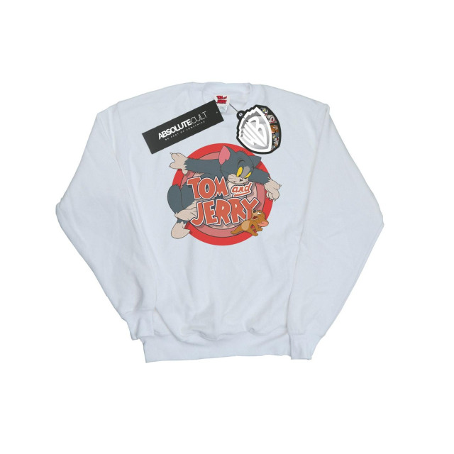 Li-cense Tom and jerry dames klassiek vang sweatshirt UTBI1939_white large