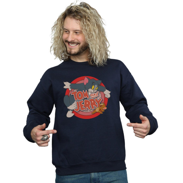 Li-cense Tom and jerry heren klassiek vang sweatshirt UTBI1940_navyblue large