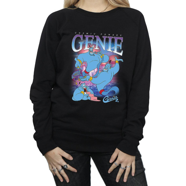 Li-cense Aladdin dames genie montage sweatshirt UTBI1965_black large