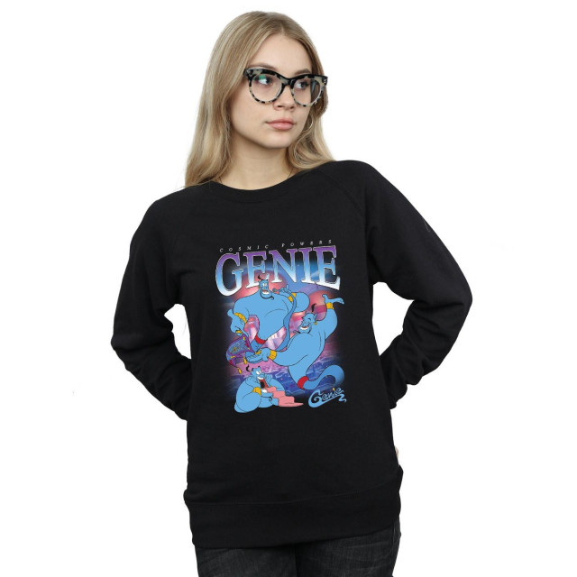 Li-cense Aladdin dames genie montage sweatshirt UTBI1965_black large