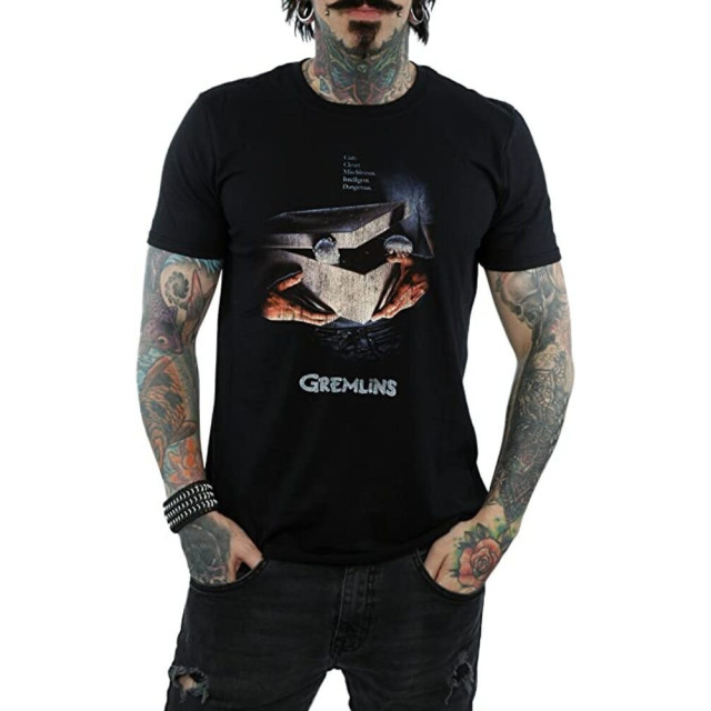 Li-cense Gremlins uniseks t-shirt voor volwassenen UTBI194_black large
