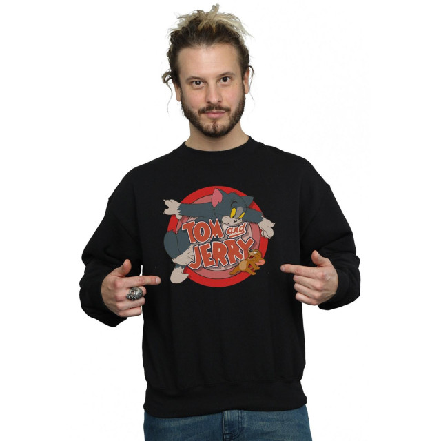 Li-cense Tom and jerry heren klassiek vang sweatshirt UTBI1940_black large