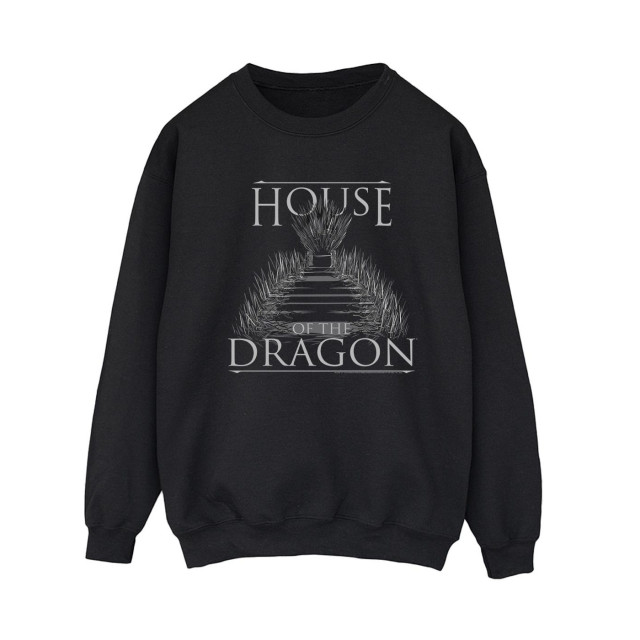 Li-cense Game of thrones: house of the dragon dames troon tekst sweatshirt UTBI20089_black large
