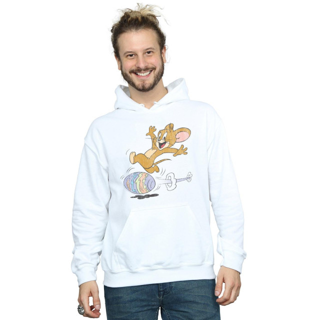Li-cense Tom and jerry heren eierloop hoodie UTBI19221_white large