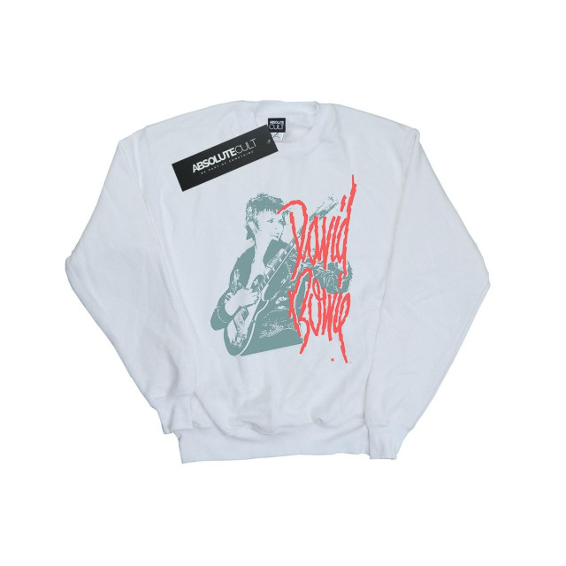 Li-cense David bowie heren mono guitar sweatshirt UTBI19355_white large