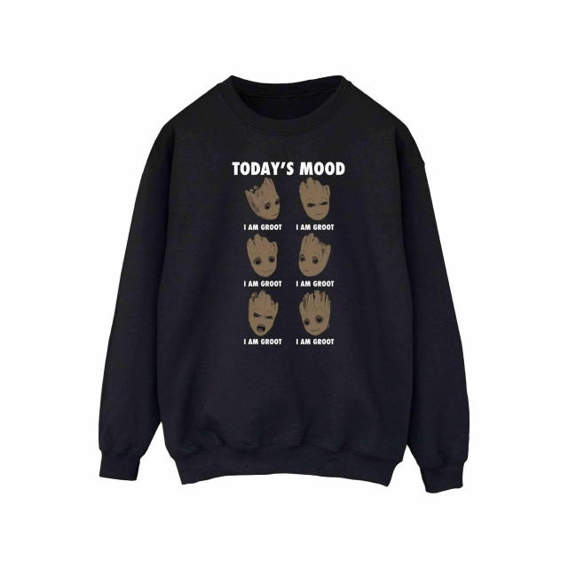 Li-cense Guardians of the galaxy dames today's mood groot sweatshirt UTBI1918_black large