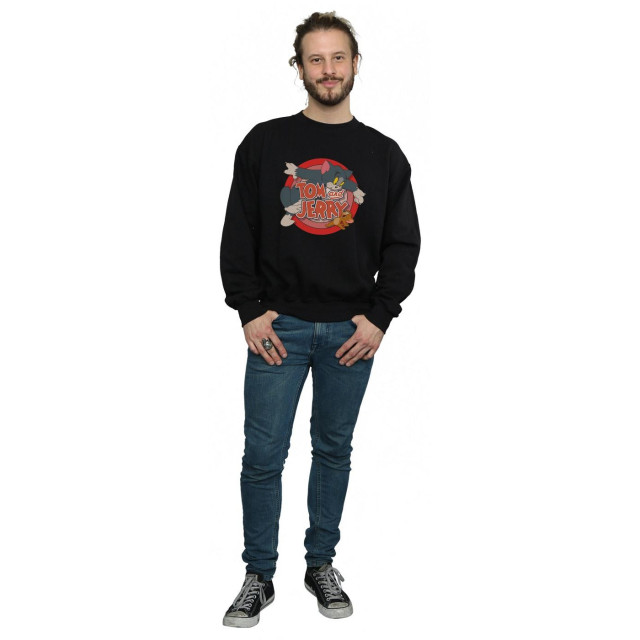 Li-cense Tom and jerry heren klassiek vang sweatshirt UTBI1940_black large