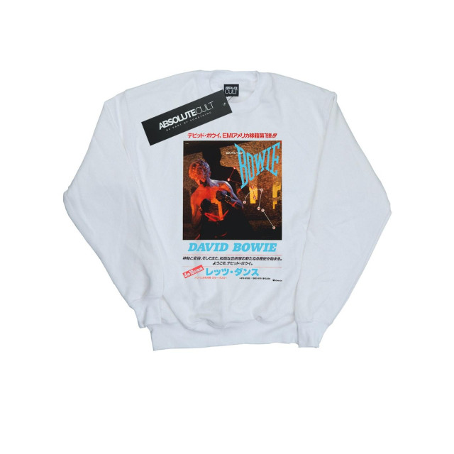 Li-cense David bowie heren aziatisch poster sweatshirt UTBI19175_white large