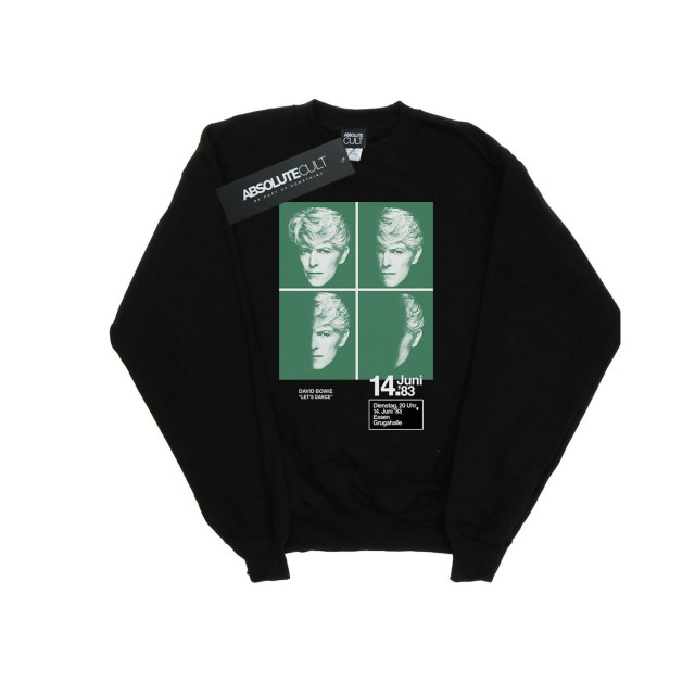 Li-cense David bowie heren 1983 concert poster sweatshirt UTBI19265_black large