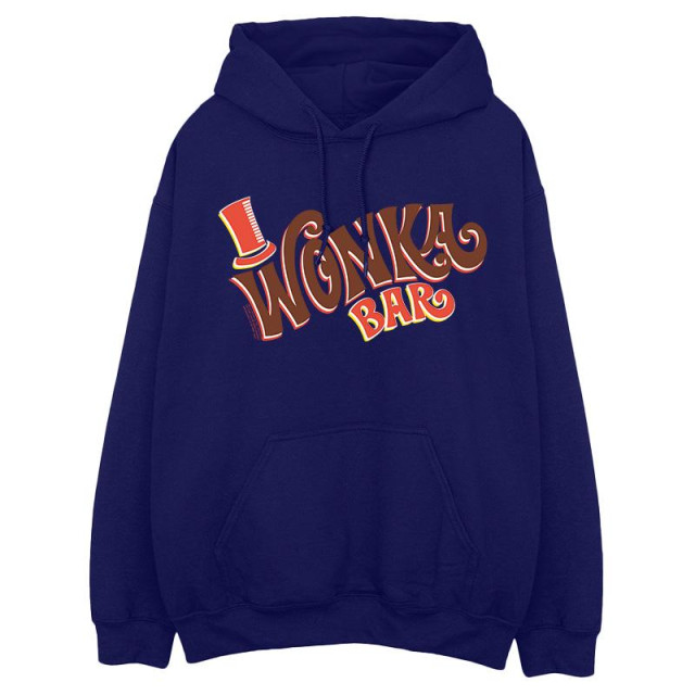 Li-cense Willy wonka heren bar logo hoodie UTBI19929_navyblue large