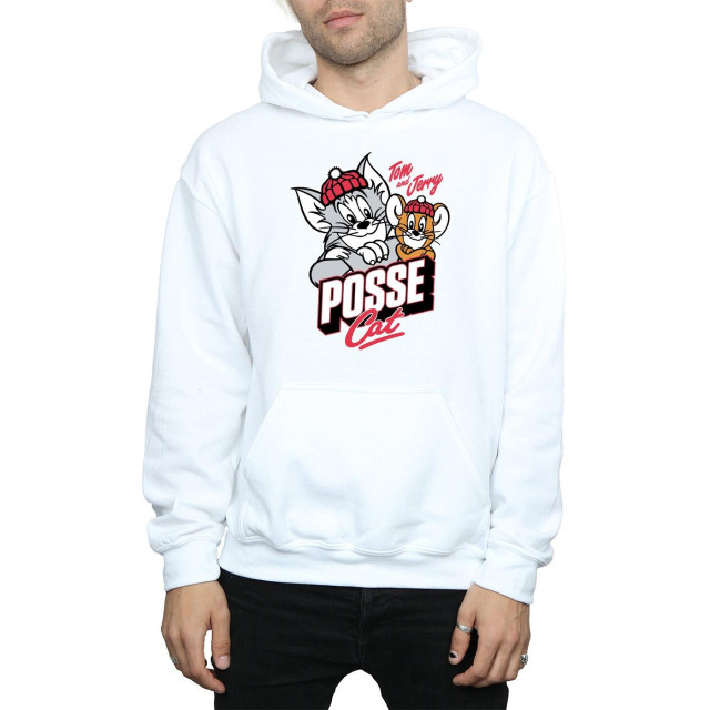 Li-cense Tom and jerry heren posse cat hoodie UTBI19128_white large