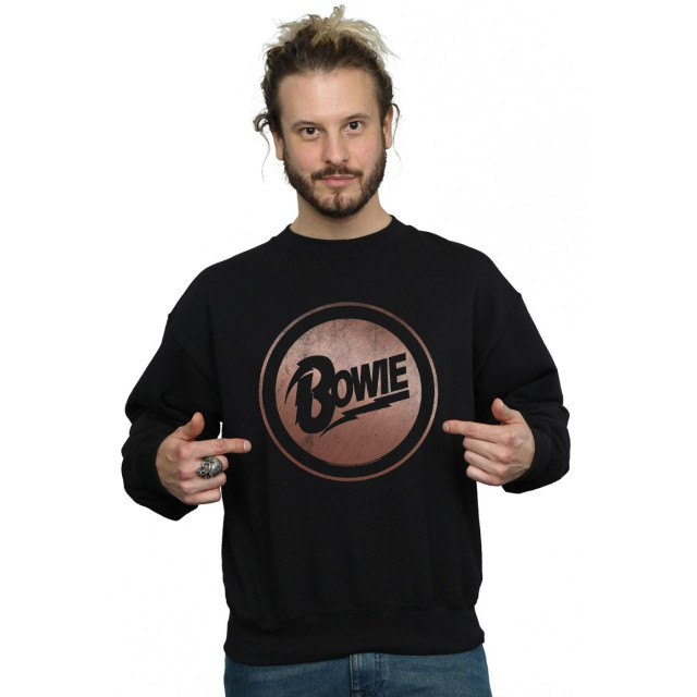 Li-cense David bowie heren roségoud cirkel sweatshirt UTBI19130_black large