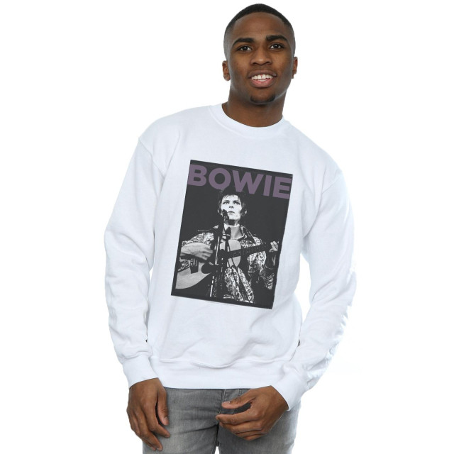 Li-cense David bowie heren rock poster sweatshirt UTBI19132_white large