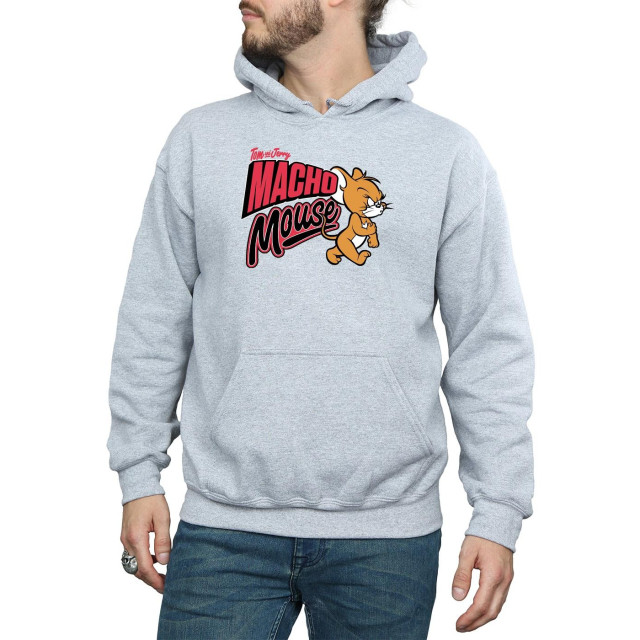 Li-cense Tom and jerry heren macho mouse hoodie UTBI19151_sportsgrey large