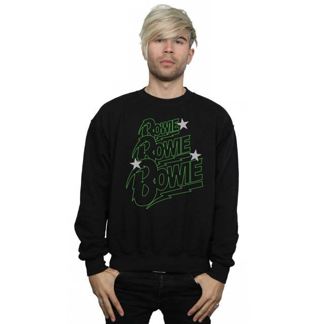 Li-cense David bowie heren multiple neon logo sweatshirt UTBI19398_black large