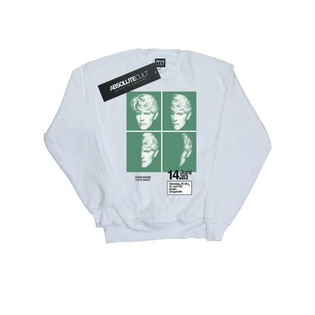 Li-cense David bowie heren 1983 concert poster sweatshirt UTBI19265_white large