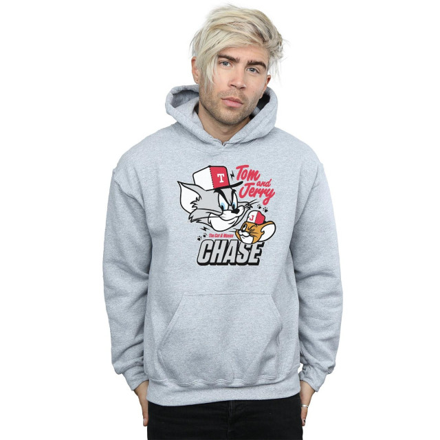 Li-cense Tom and jerry heren cat & mouse chase hoodie UTBI19103_sportsgrey large