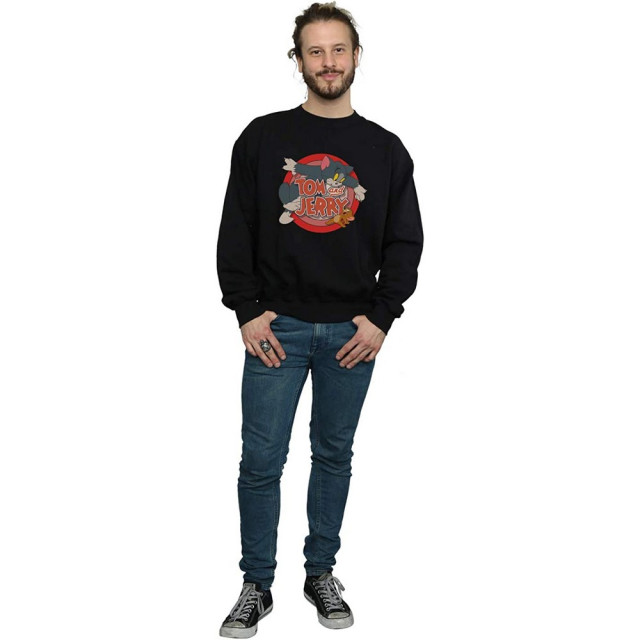 Li-cense Tom and jerry heren klassiek vang sweatshirt UTBI1940_black large