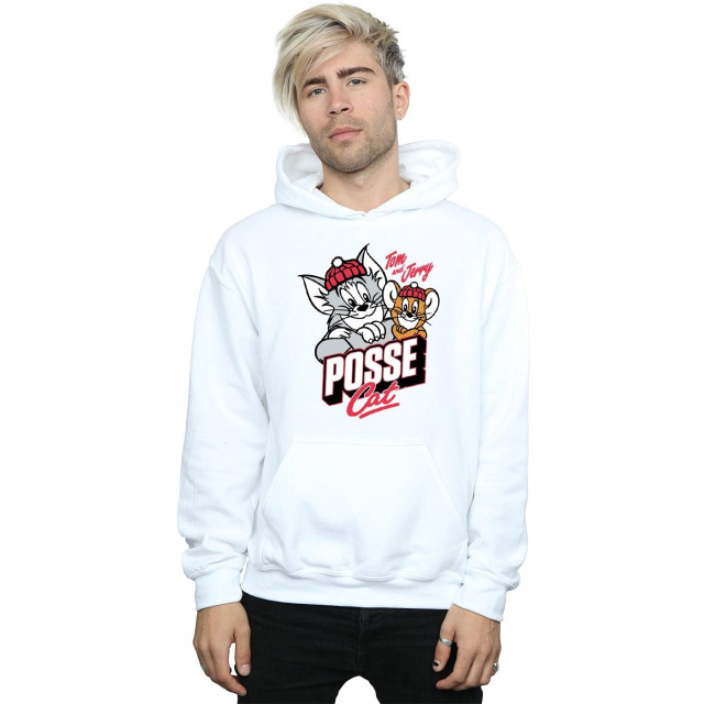 Li-cense Tom and jerry heren posse cat hoodie UTBI19128_white large