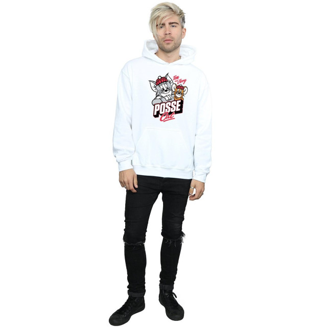 Li-cense Tom and jerry heren posse cat hoodie UTBI19128_white large