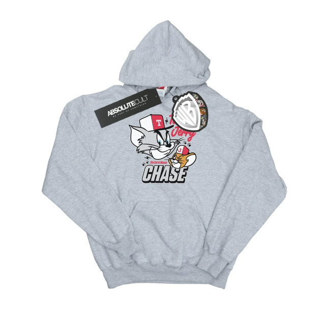 Li-cense Tom and jerry heren cat & mouse chase hoodie UTBI19103_sportsgrey large