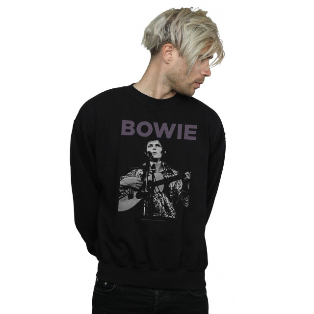 Li-cense David bowie heren rock poster sweatshirt UTBI19132_black large