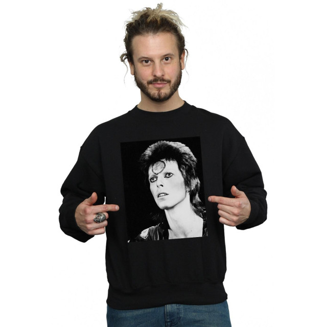 Li-cense David bowie heren sweatshirt met ziggy-uiterlijk UTBI19152_black large
