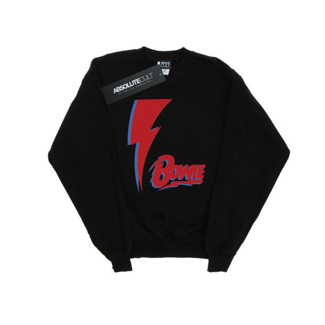 Li-cense David bowie heren sweatshirt rood bolt UTBI19105_black large