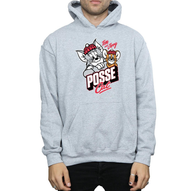 Li-cense Tom and jerry heren posse cat hoodie UTBI19128_sportsgrey large