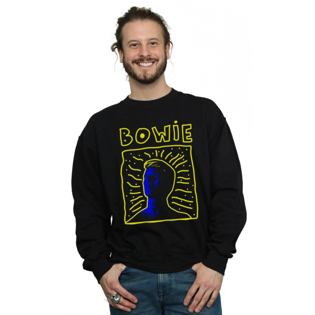 Li-cense David bowie heren 90s frame sweatshirt UTBI19306_black large