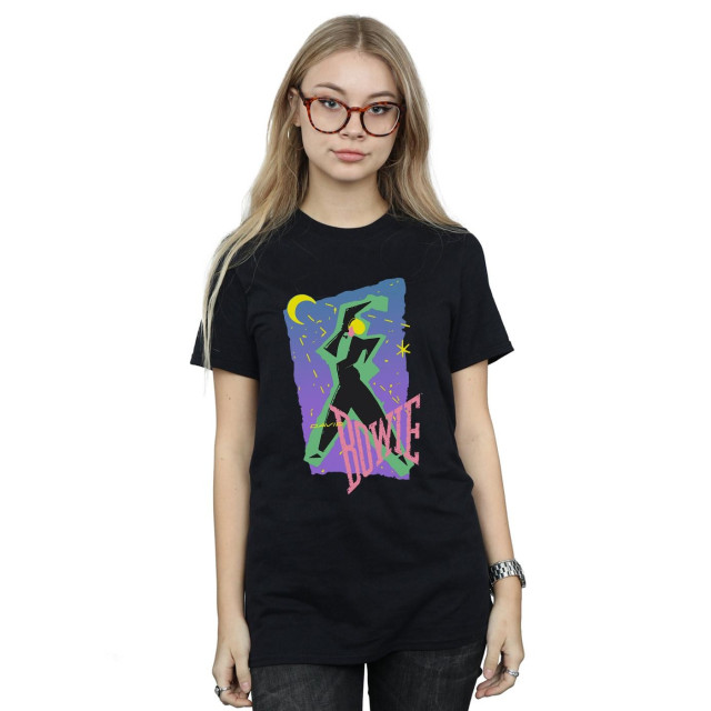 Li-cense David bowie dames moonlight dance katoenen vriendje t-shirt UTBI18932_black large