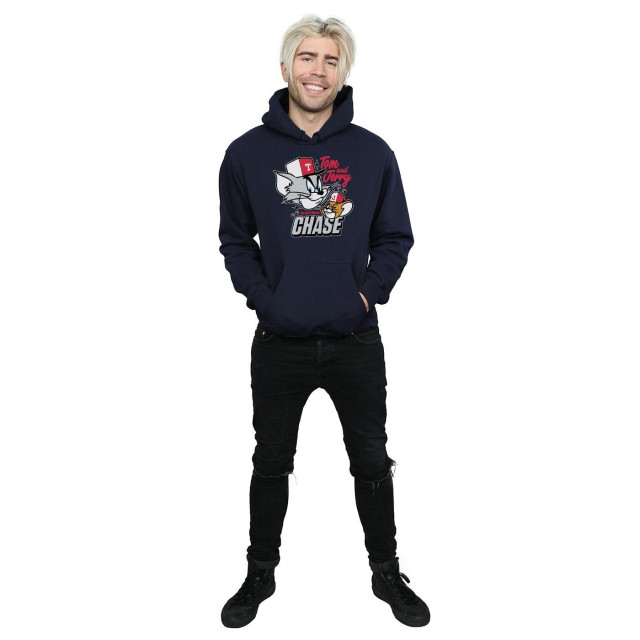 Li-cense Tom and jerry heren cat & mouse chase hoodie UTBI19103_navyblue large