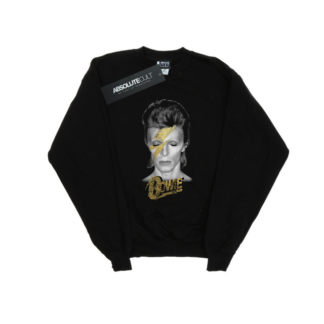 Li-cense David bowie heren aladdin sane gold bolt sweatshirt UTBI19129_black large