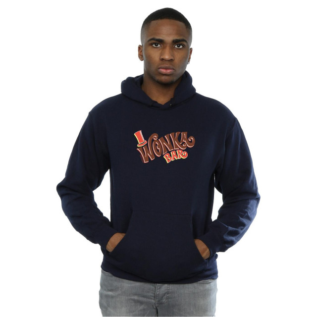 Li-cense Willy wonka heren bar logo hoodie UTBI19929_navyblue large