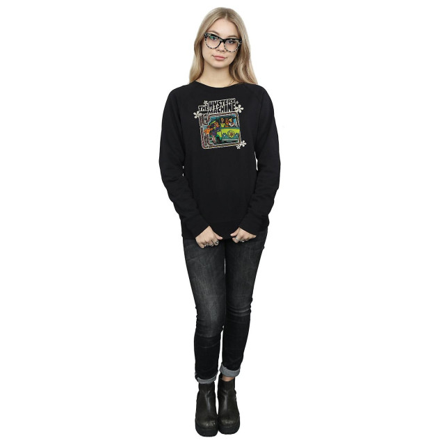 Li-cense Scooby doo dames the mystery machine sweatshirt UTBI1889_black large