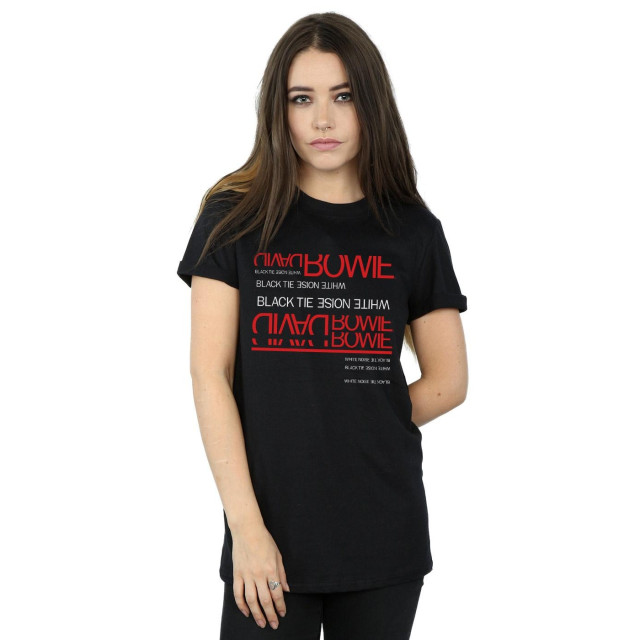 Li-cense David bowie dames strikt wit ruis katoenen vriendje t-shirt UTBI18974_black large