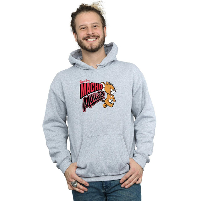 Li-cense Tom and jerry heren macho mouse hoodie UTBI19151_sportsgrey large