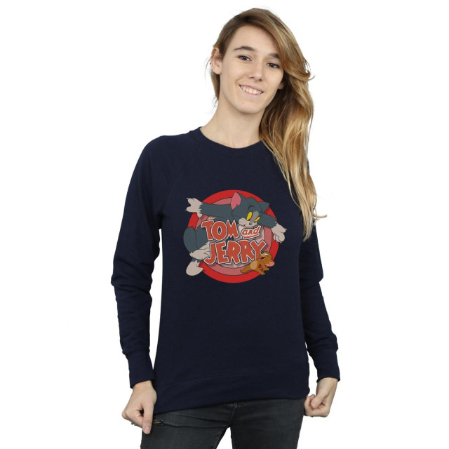 Li-cense Tom and jerry dames klassiek vang sweatshirt UTBI1890_navyblue large