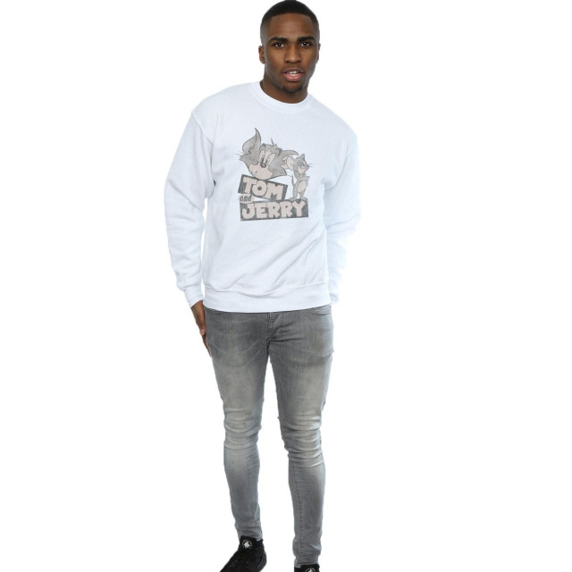 Li-cense Tom and jerry heren wink sweatshirt UTBI1892_white large