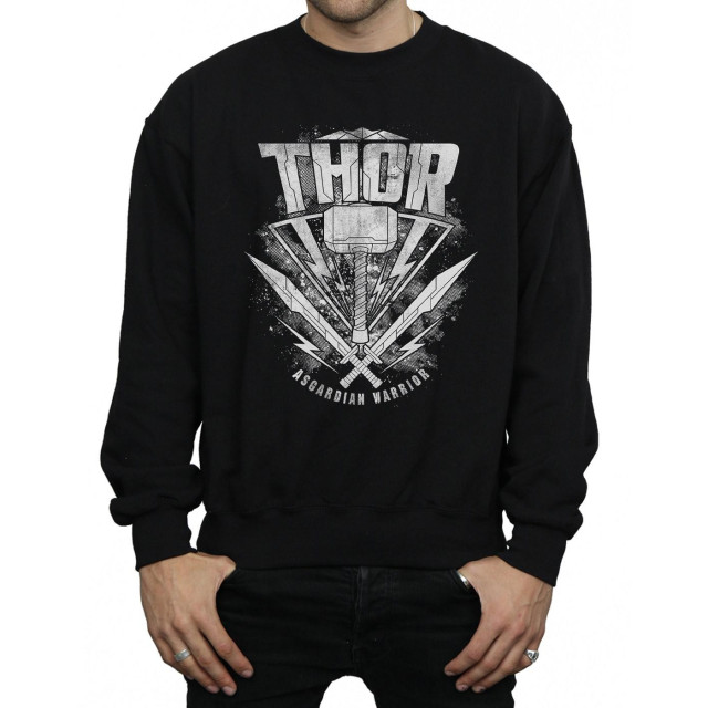 Li-cense Thor: ragnarok heren hammer logo sweatshirt UTBI1883_black large