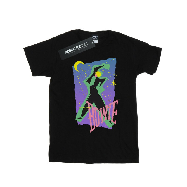 Li-cense David bowie dames moonlight dance katoenen vriendje t-shirt UTBI18932_black large
