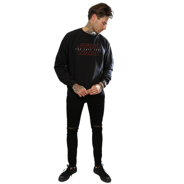 Li-cense Star wars: the last jedi heren logo sweatshirt UTBI1893_black large