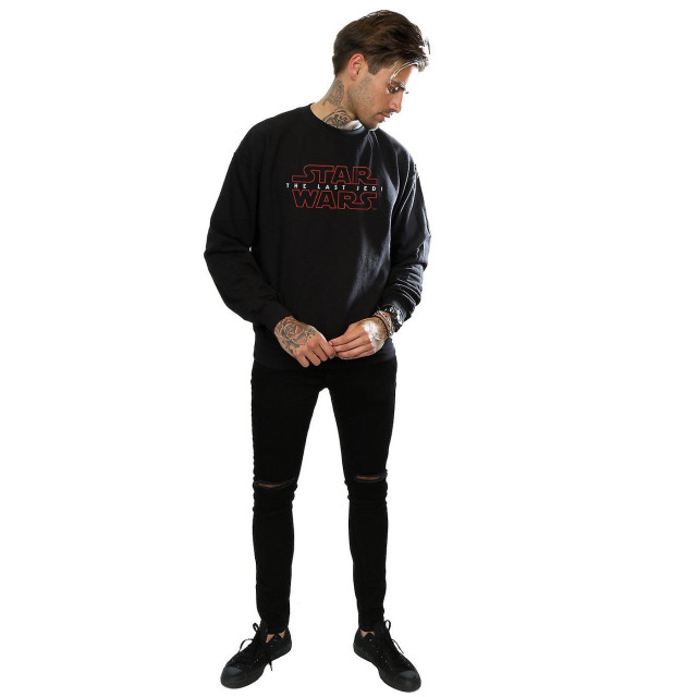 Li-cense Star wars: the last jedi heren logo sweatshirt UTBI1893_black large